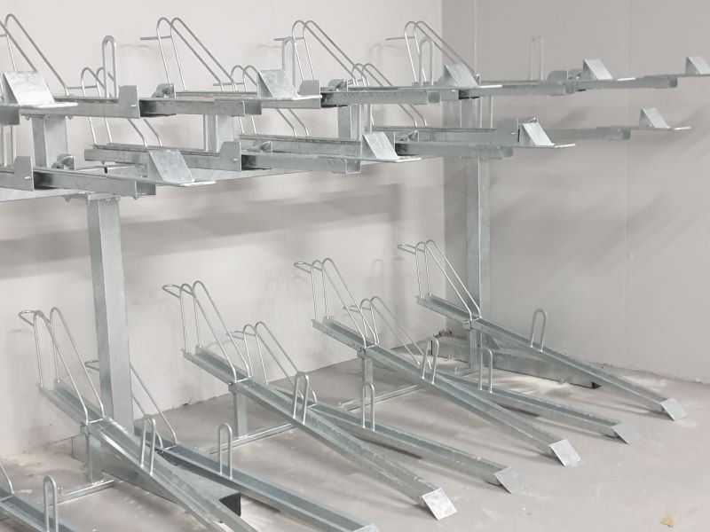 two tier bike racks