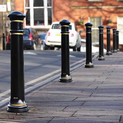 iron bollards