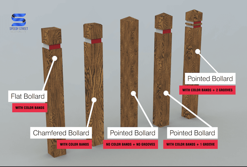 Heavy Duty Timber Bollards