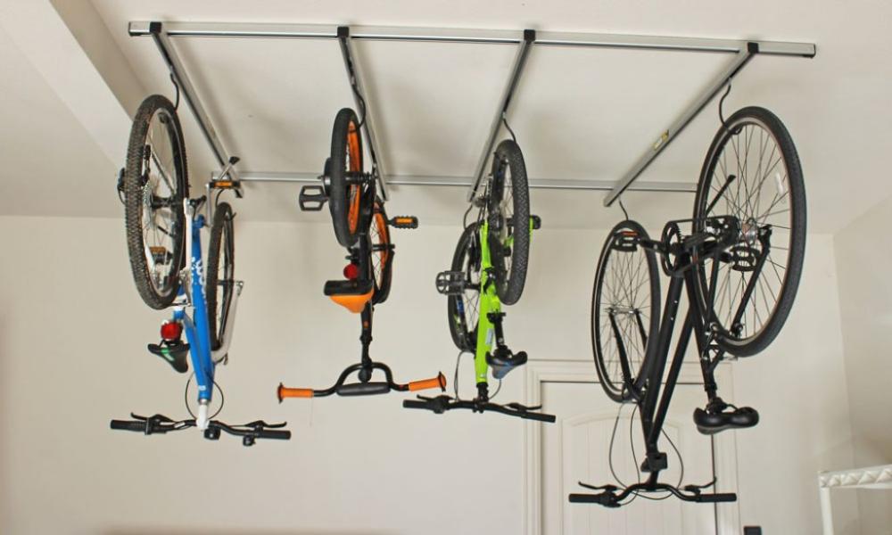 ceiling bike rack