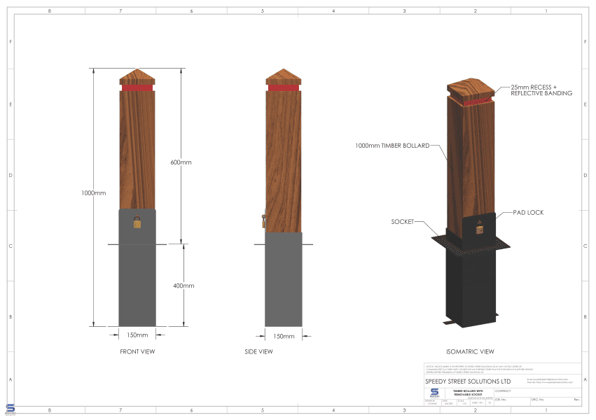 Where Our Timber Bollards Are Used