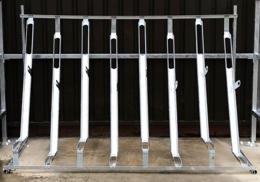 metal bike rack