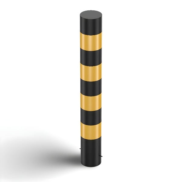 ommercial Bollard Heavy-duty steel construction