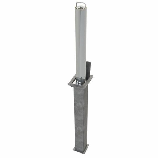 Telescopic bollards = convenience + clean appearance