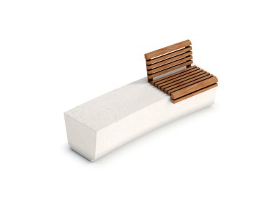 concrete bench