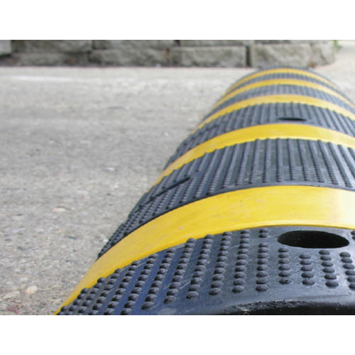 speed bumps on the road