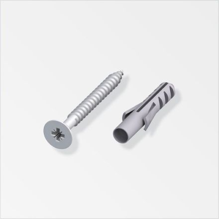 alfer Steel Galv Coaxis Wall Fixing Kit 27.5mm