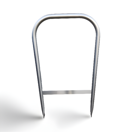 Stainless Steel Door Barrier with Tapping Rail