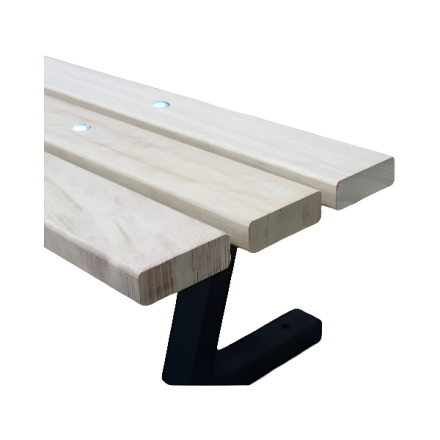 Slatted Bench