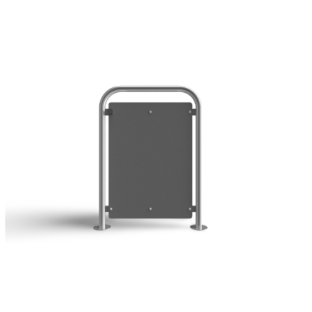 Door Protection Hoop - Solid Infill Stainless Steel