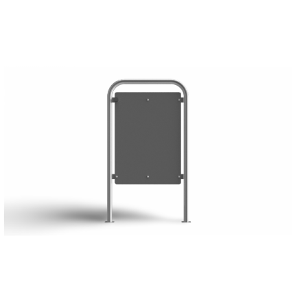 Door Protection Hoop - Solid Infill Galvanised