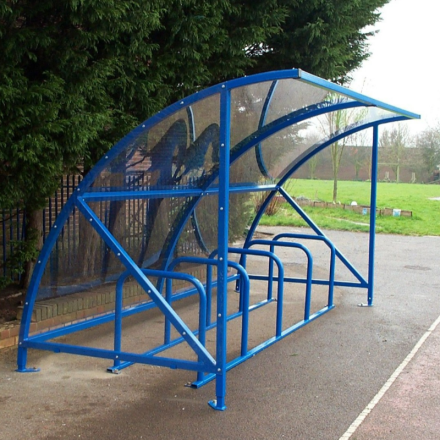 Open Front Cycle Shelter