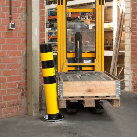 BLACK BULL FLEX Heavy Duty Bollard - Rotating