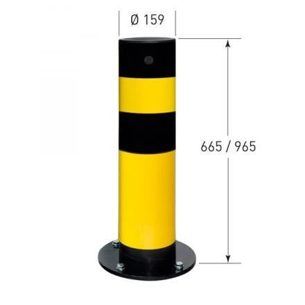BLACK BULL FLEX Heavy Duty Bollard