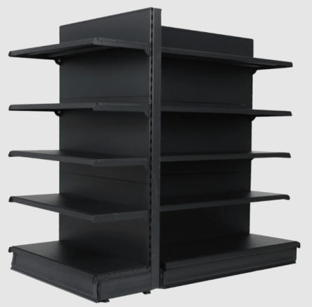 Shelving End Promo Bay 1.8m High with Base Shelf