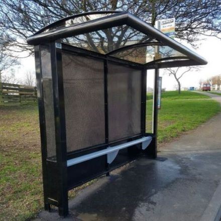 Heritage Bus Shelter – Quarter End Panels