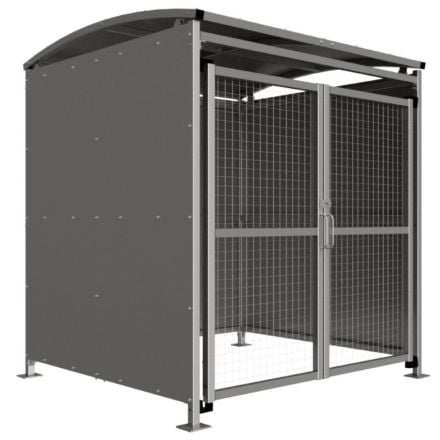Shelter. MM1 with lockable Gates, Ideal for Recycling & Bins - Extension bays available