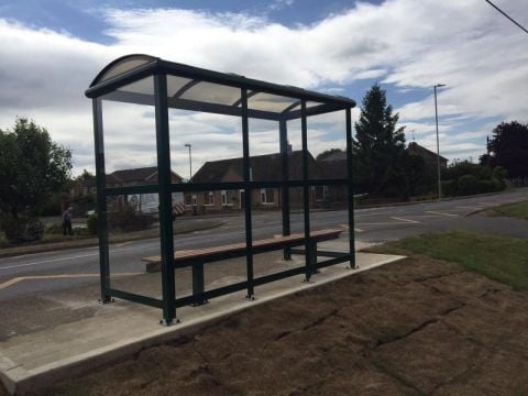 Heritage Bus Shelter – Full End Panels