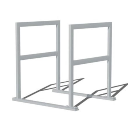 Cycle Stands and Racks with central locking bar