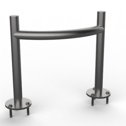 EV Charging Point Protection H Barrier