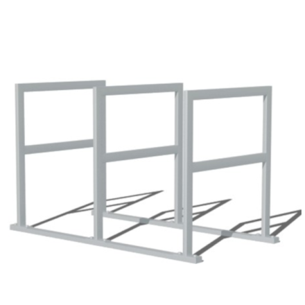 Cycle Stands and Racks with central locking bar
