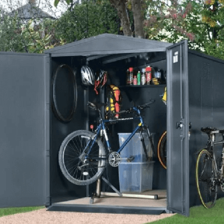 Security storage shed