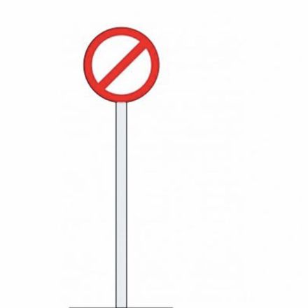 Straight Steel Signposts (114.3mm x 3.0mm)