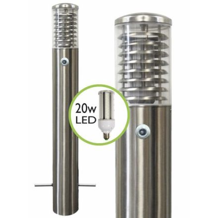 Commercial Root Mount Dusk to Dawn Bollard Light (Photocell)