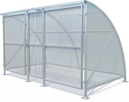 Gated Eco Cycle Shelter