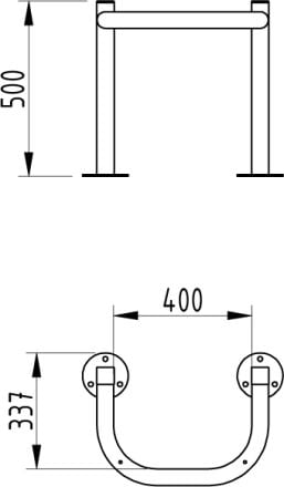 Half Halo Column Protector