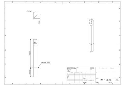 Stratton Eco Timber Bollard
