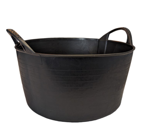 Flexible Tub Black 15L