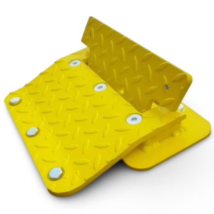 Surface Mounted Flow Plate, yellow