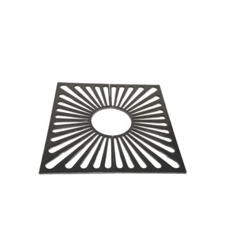 Cast Iron Sunburst Tree Grille - 1000mm x 1000mm