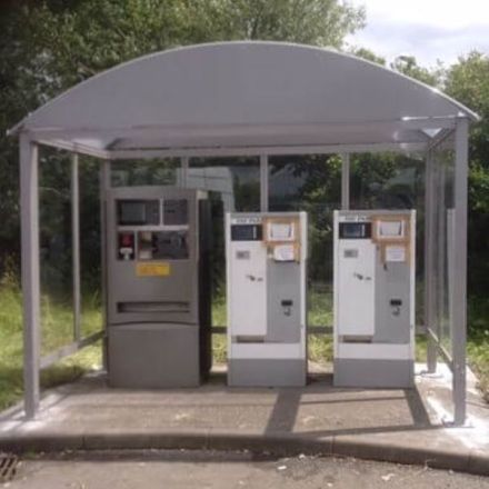 HD Ticket Machine Shelter