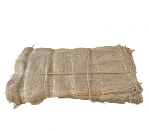 Hessian Sandbags 760 x 330mm (approx.) with tie strings (pack of 50)