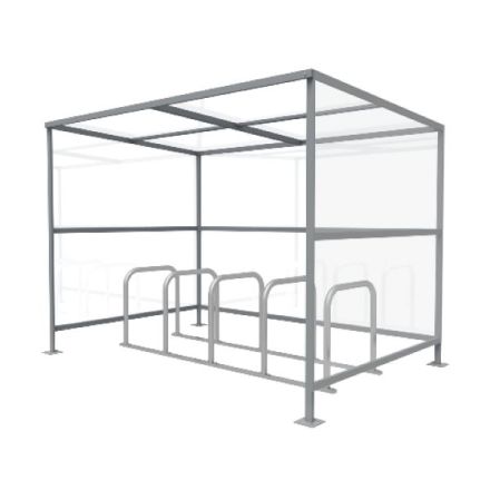 Boxster Cycle Shelter and Rack  