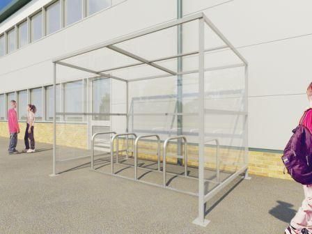 Boxster Cycle Shelter And Rack