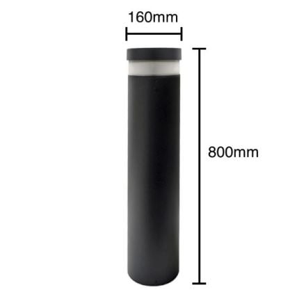 Pro Solar Litecharga – 800mm Solar Bollard Light