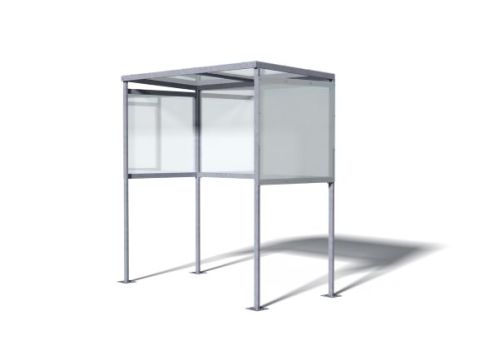 Medium Slimline Social Distancing/Smoking Shelter