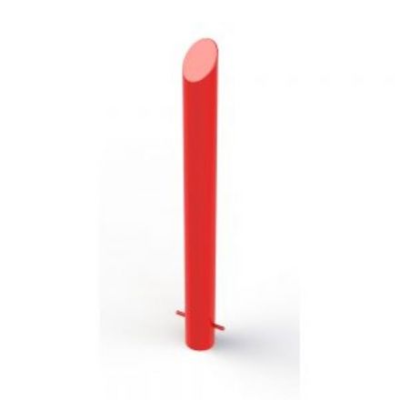 Powder Coated Mitre Top Bollards -Root fixed 