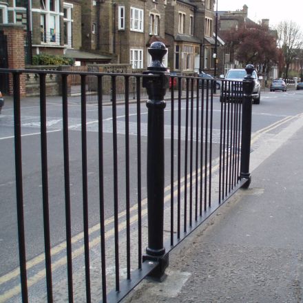 We have a wide range of ornamental guardrail that is used across the UK