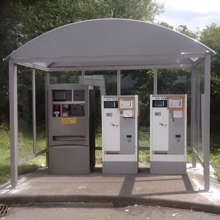 HD Ticket Machine Shelter