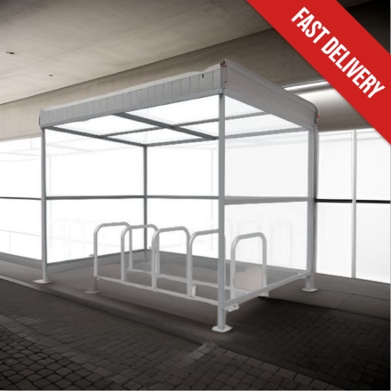 Boxster Cycle Shelter And Rack
