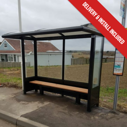 Heritage Bus Shelter – Half End Panels