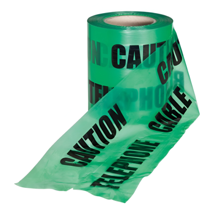 Underground Warning Tape (Telephone Cable) 150mm x 365m