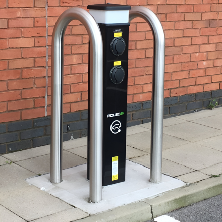 EV Charging Point Protection Hoop 