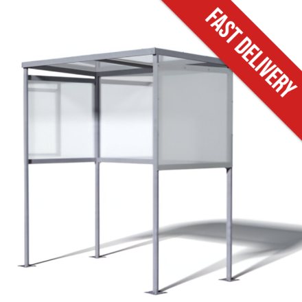 Medium size social distancing / smoking shelter