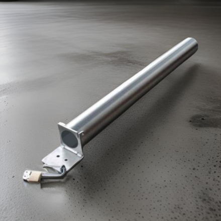 This stainless steel bollard folds down and is ideal for reserving individual car parking spaces or vehicle access control such as emergency vehicles. It can also be used as a visual deterrent to restrict access into driveways. The post can be locked in b