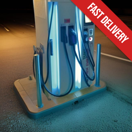 EV Charging Protection Bollard (Semi Dome)